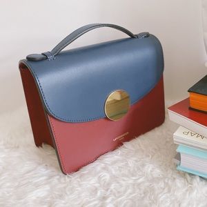 Le Parmentier color block shoulder bag